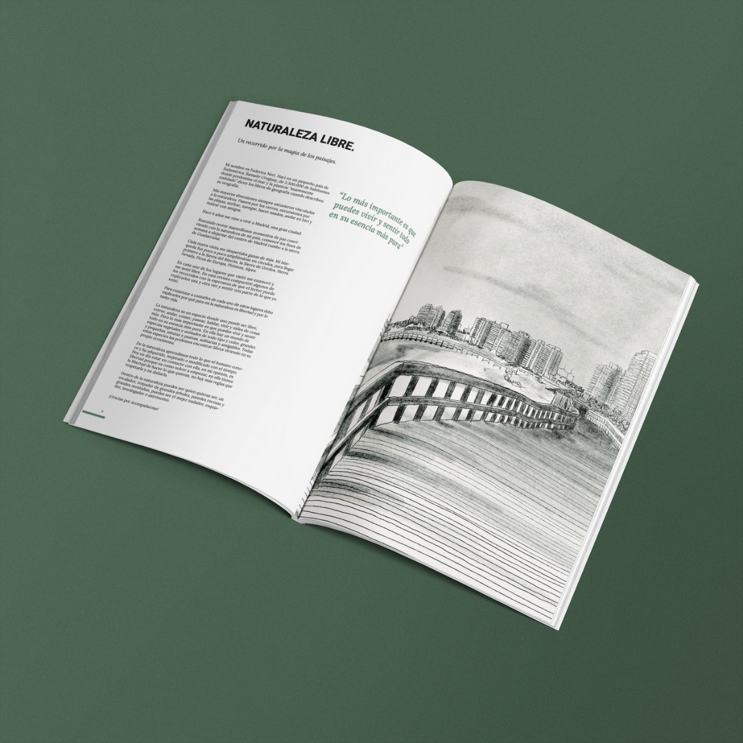 Diseño editorial - Caminante